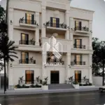 "تصميم معماري فيلا لوجهه خارجية ثلاثية الابعاد"